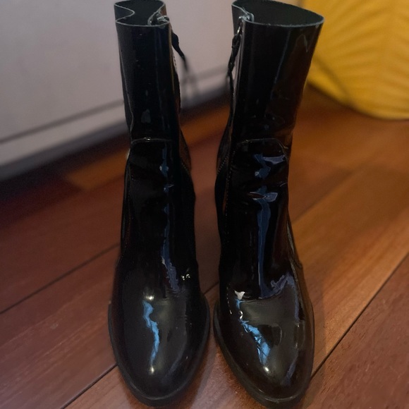 Splendid Patent Leather Booties - Picture 2 of 5